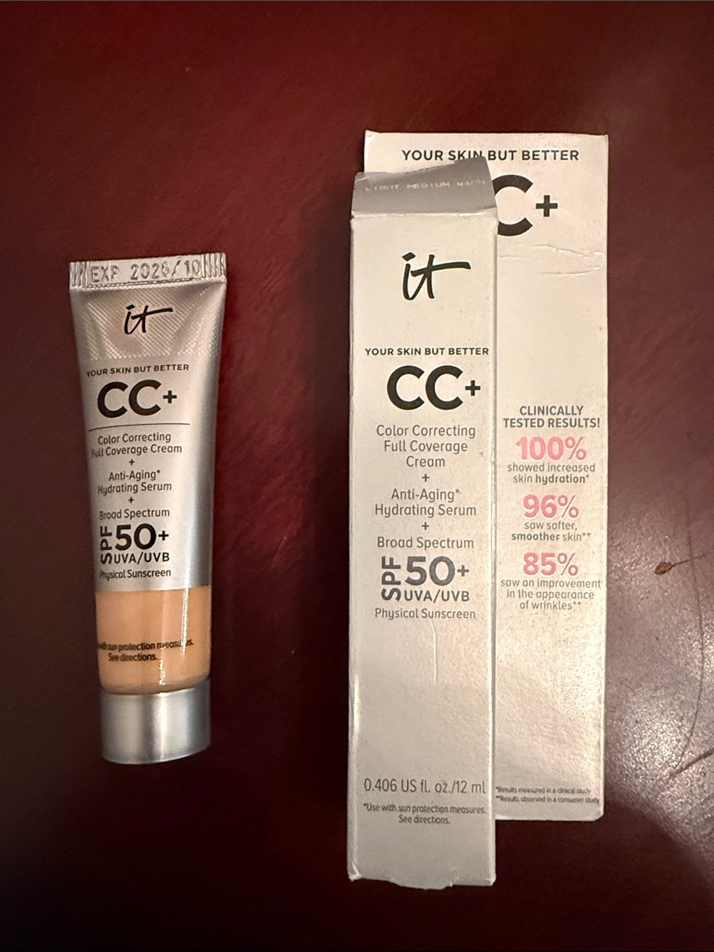 IT CC+ Color Correcting Full Coverage Cream - Beige